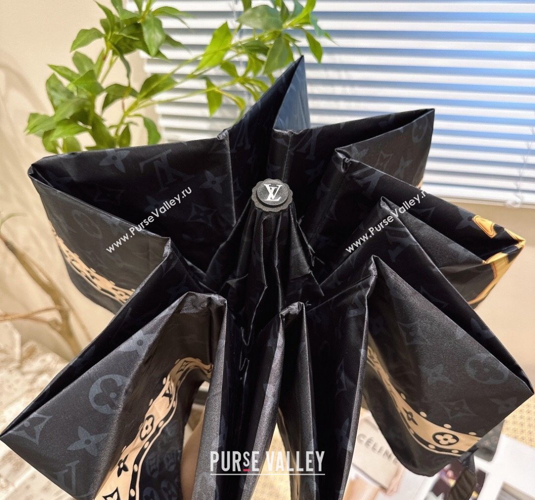 Louis Vuitton Umbrella Black 2024 040902 (A-240409142)