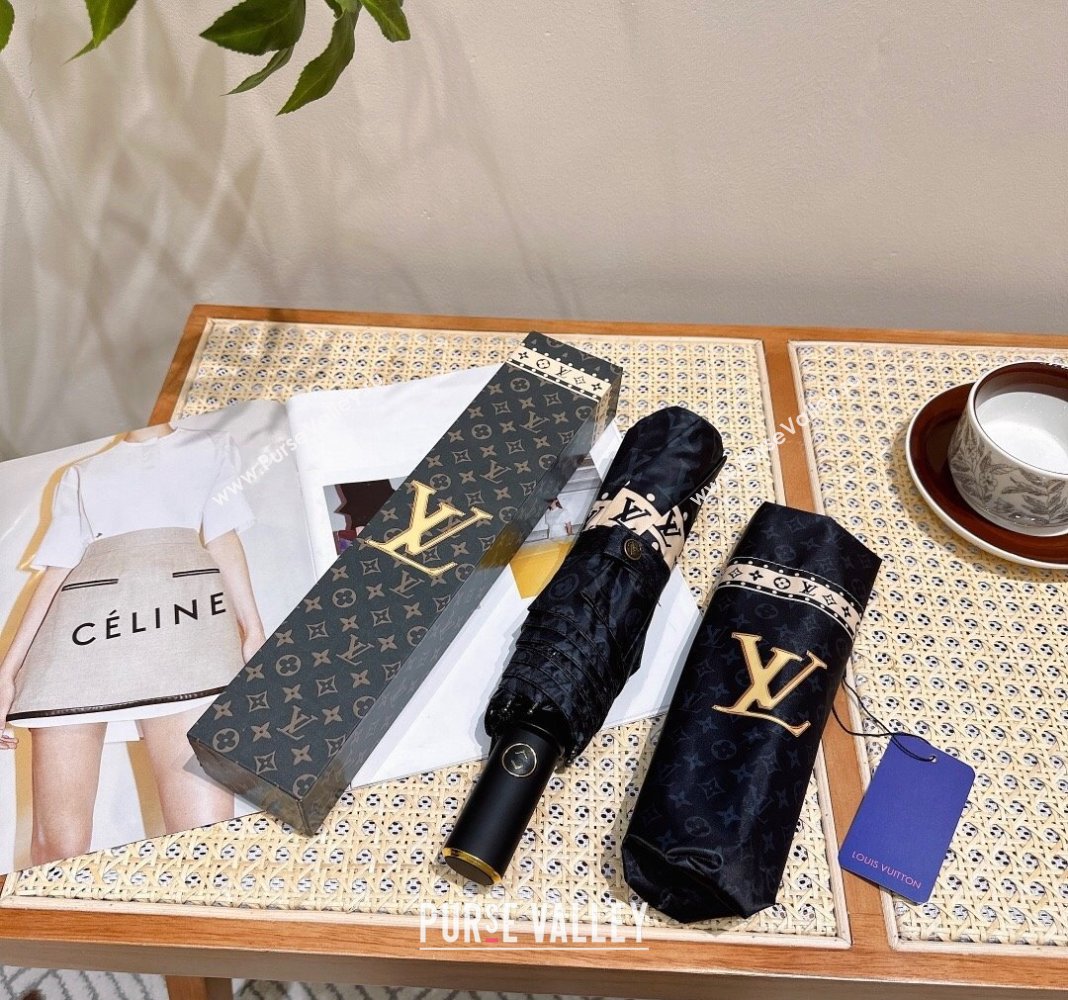 Louis Vuitton Umbrella Black 2024 040902 (A-240409142)