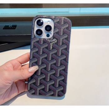 Goyard iPhone Holder Black 2024 0409 (XMN-240409076)