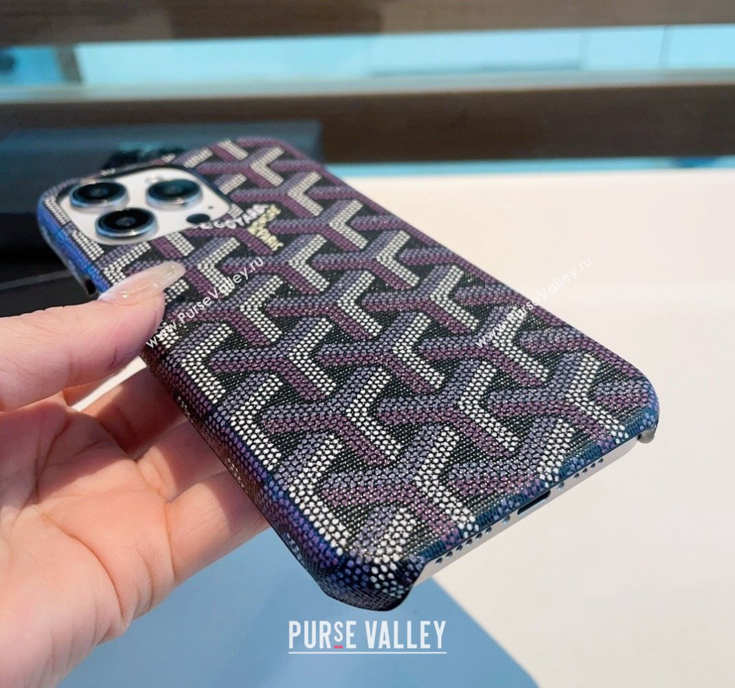 Goyard iPhone Holder Black 2024 0409 (XMN-240409076)