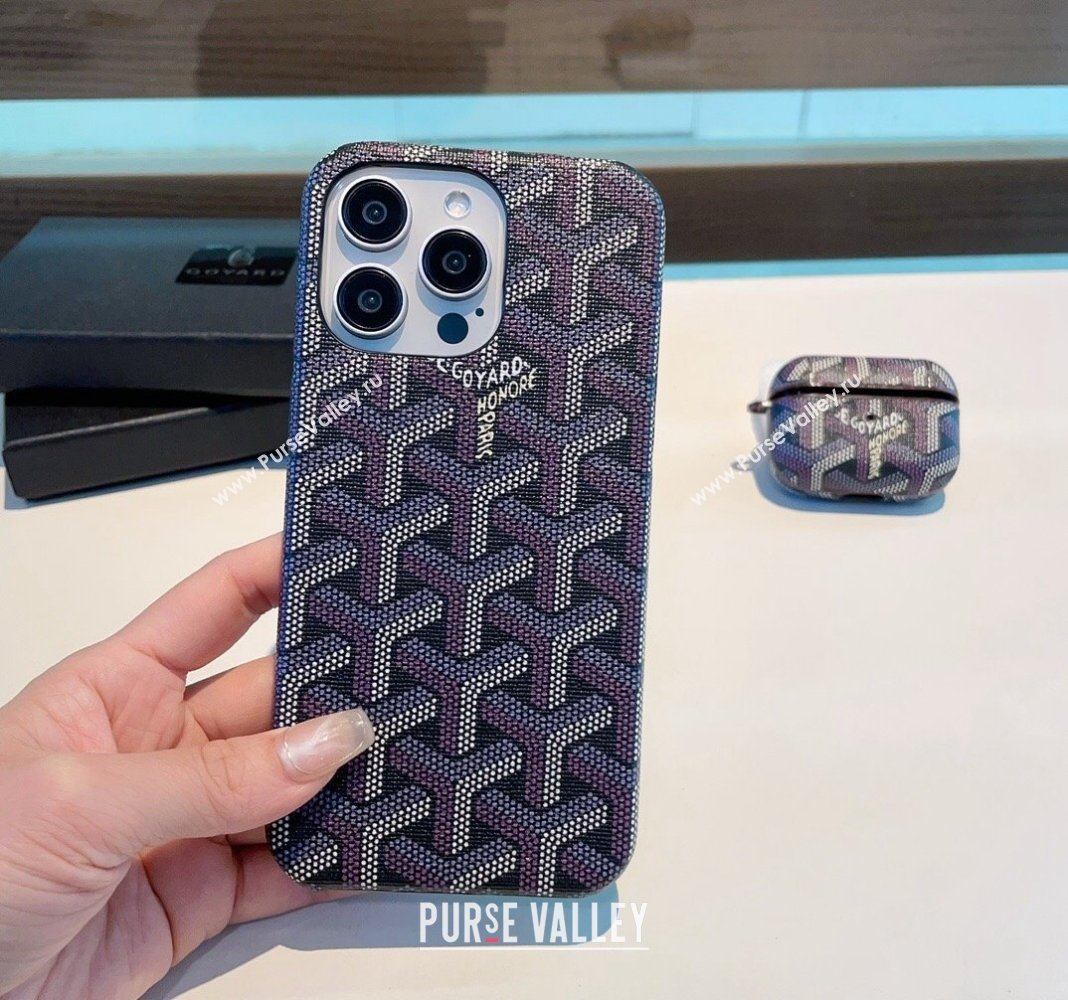 Goyard iPhone Holder Black 2024 0409 (XMN-240409076)