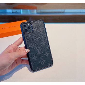 Louis Vuitton Monogram iPhone Case Black 2024 0409 (XMN-240409086)