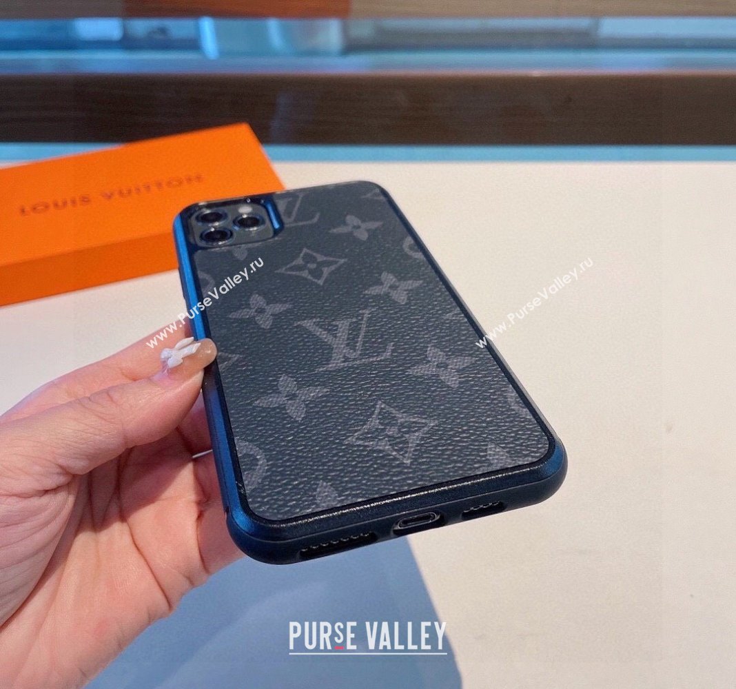 Louis Vuitton Monogram iPhone Case Black 2024 0409 (XMN-240409086)