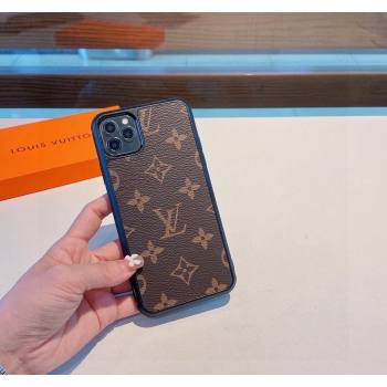Louis Vuitton Monogram iPhone Case Brown 2024 0409 (XMN-240409087)