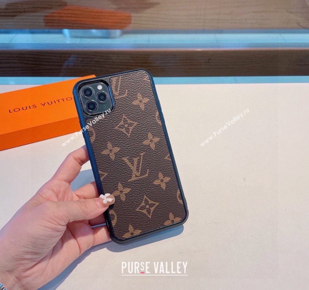 Louis Vuitton Monogram iPhone Case Brown 2024 0409 (XMN-240409087)