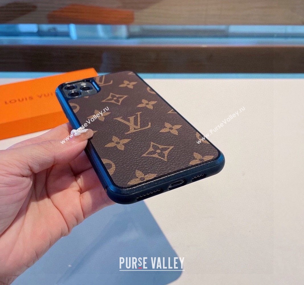 Louis Vuitton Monogram iPhone Case Brown 2024 0409 (XMN-240409087)