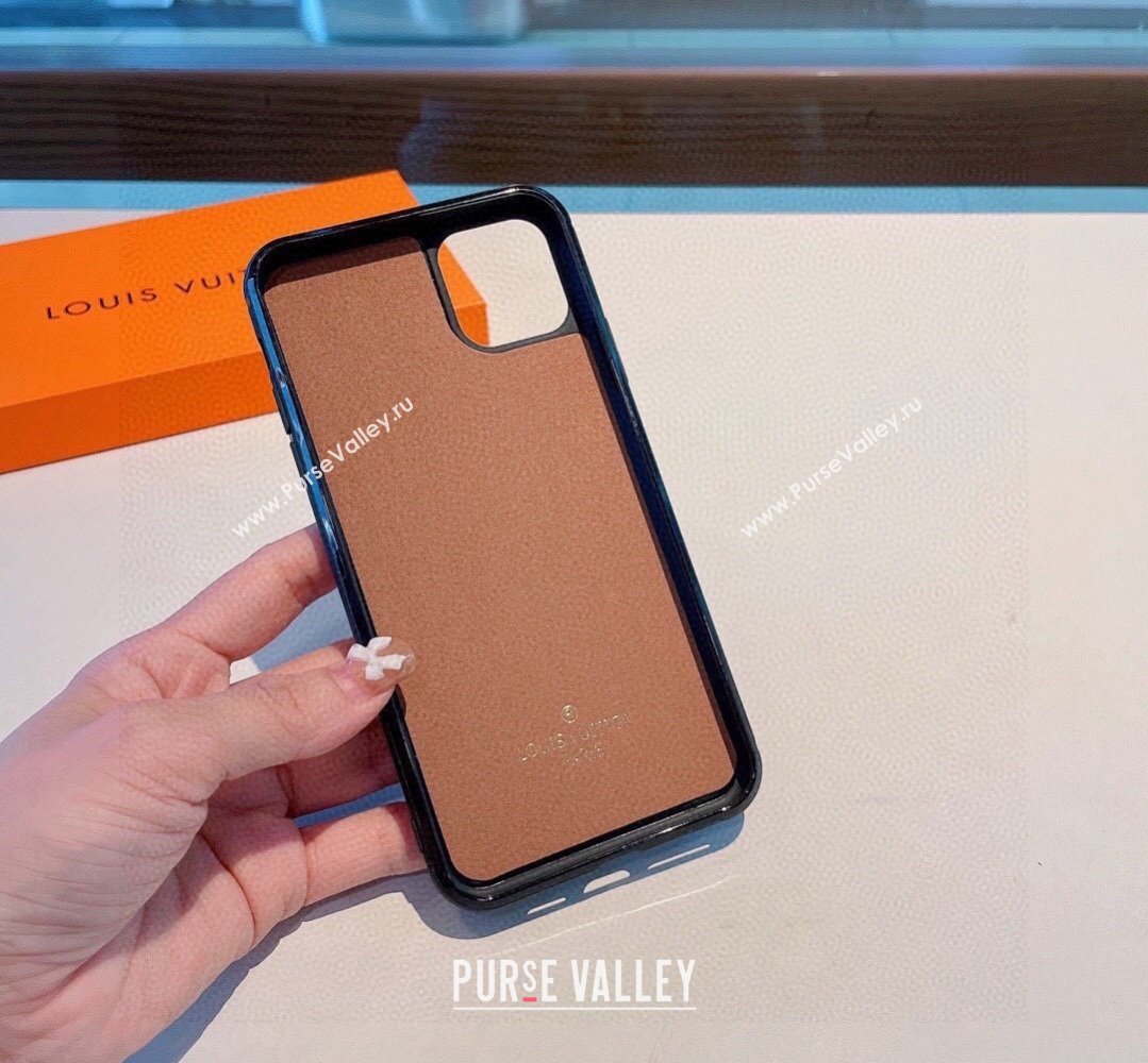 Louis Vuitton Monogram iPhone Case Brown 2024 0409 (XMN-240409087)