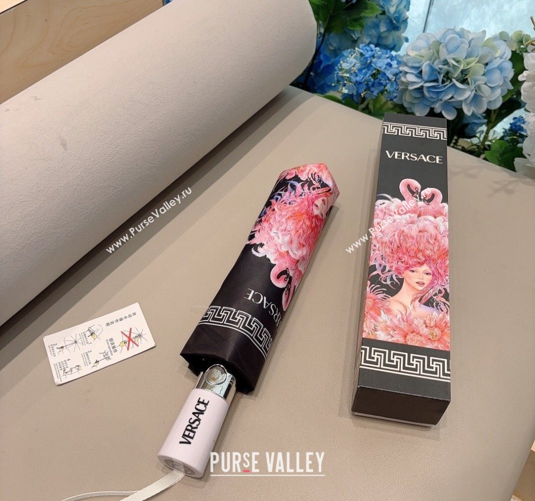 Versace Umbrella Black 2024 040903 (A-240409145)