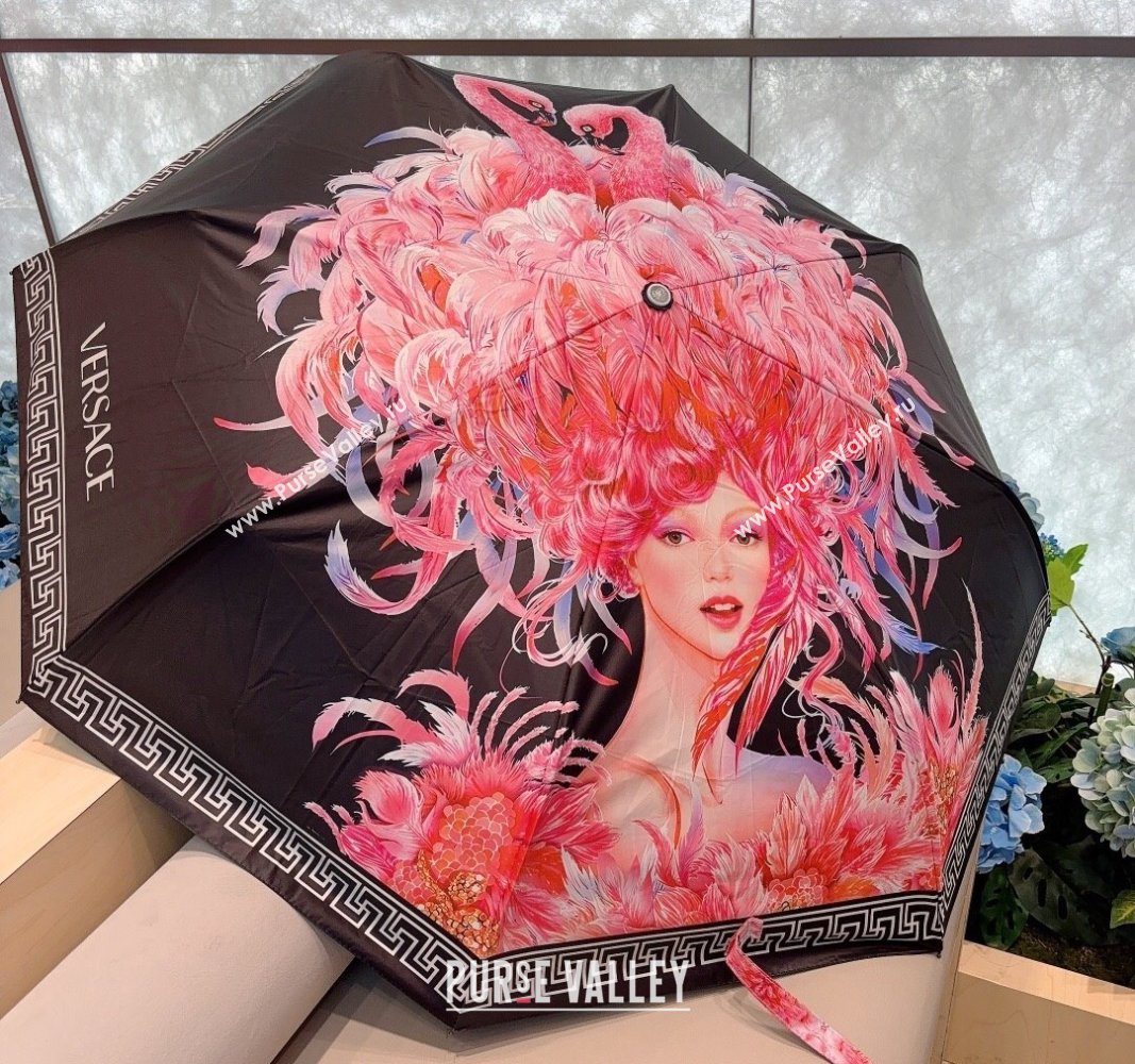 Versace Umbrella Black 2024 040903 (A-240409145)