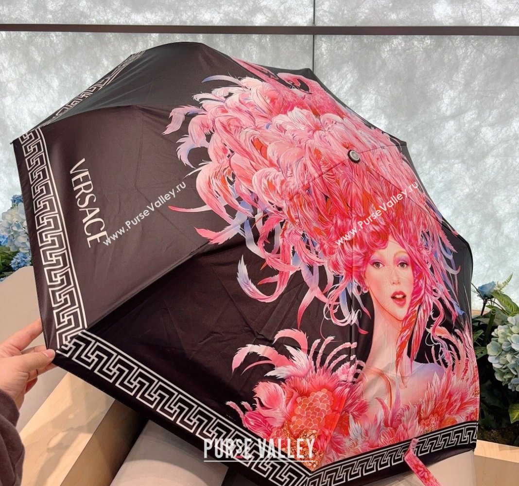 Versace Umbrella Black 2024 040903 (A-240409145)