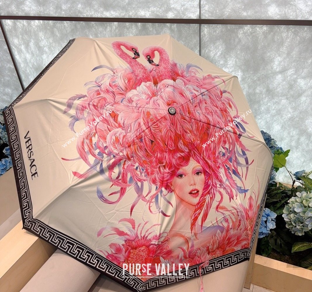 Versace Umbrella White 2024 040903 (A-240409146)