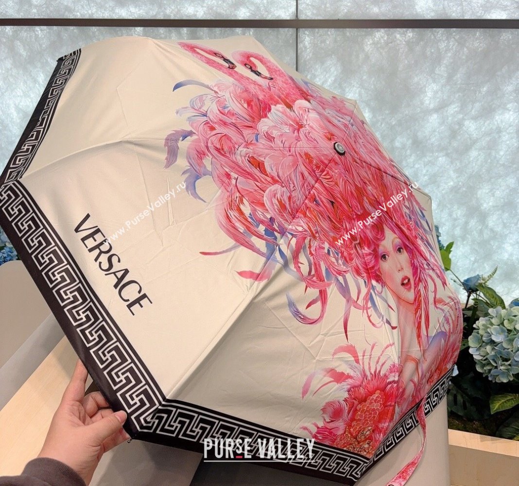 Versace Umbrella White 2024 040903 (A-240409146)