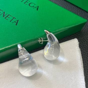 Bottega Veneta Clear Drop Earrings 2024 0510 (YF-240510121)