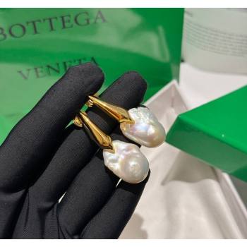 Bottega Veneta Large Pearls Earrings 2024 0510 (YF-240511004)