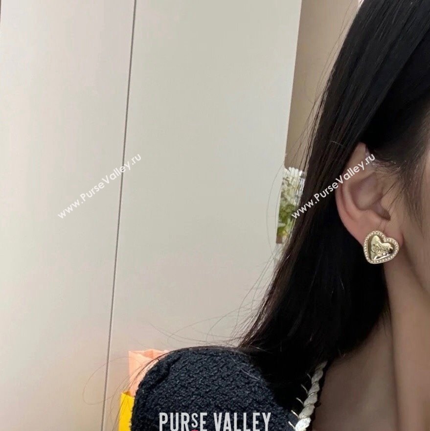 Chanel Heart Stud Earrings 2024 051106 (YF-240511016)