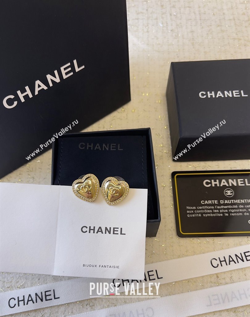 Chanel Heart Stud Earrings 2024 051106 (YF-240511016)