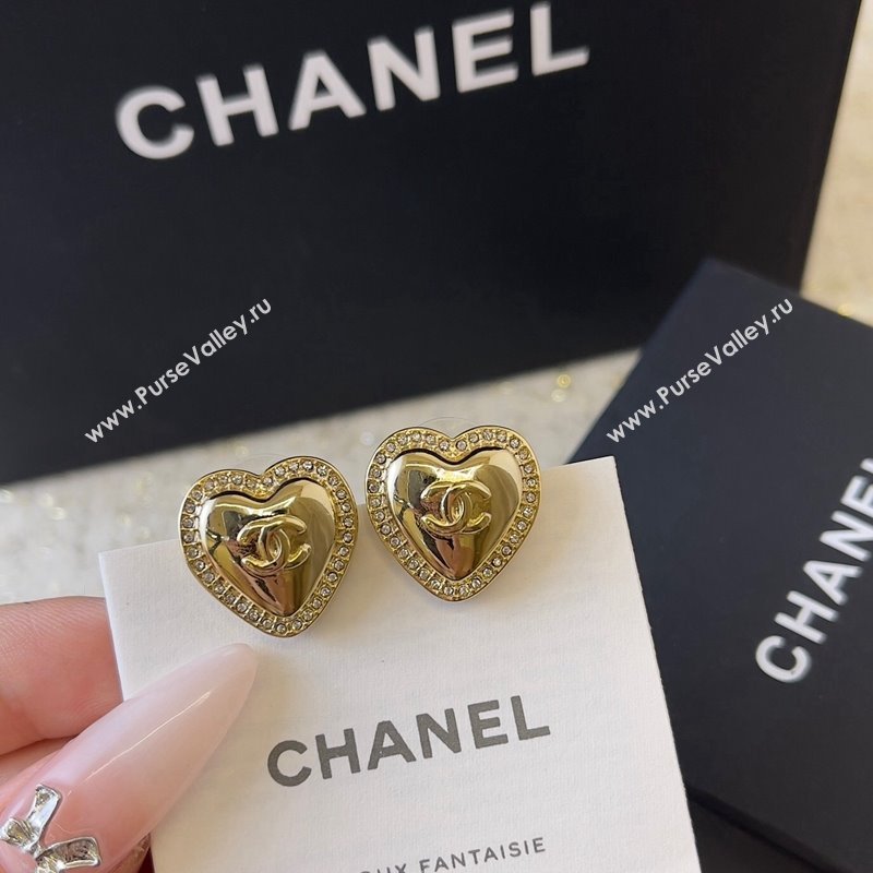 Chanel Heart Stud Earrings 2024 051106 (YF-240511016)