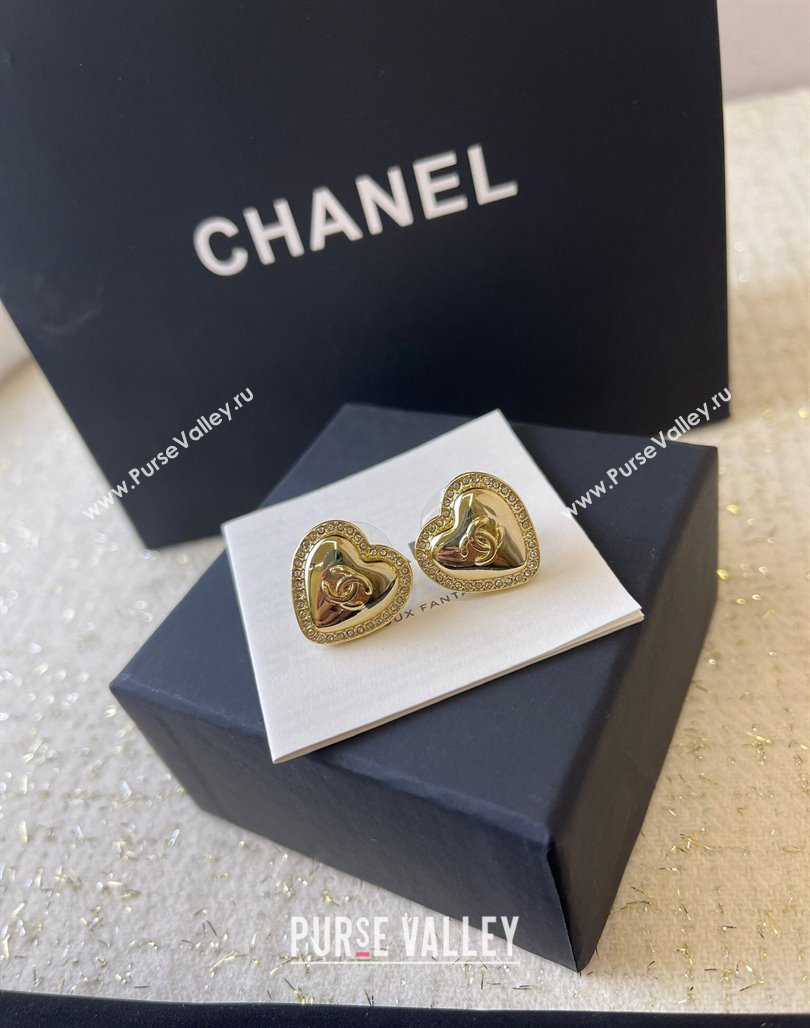 Chanel Heart Stud Earrings 2024 051106 (YF-240511016)