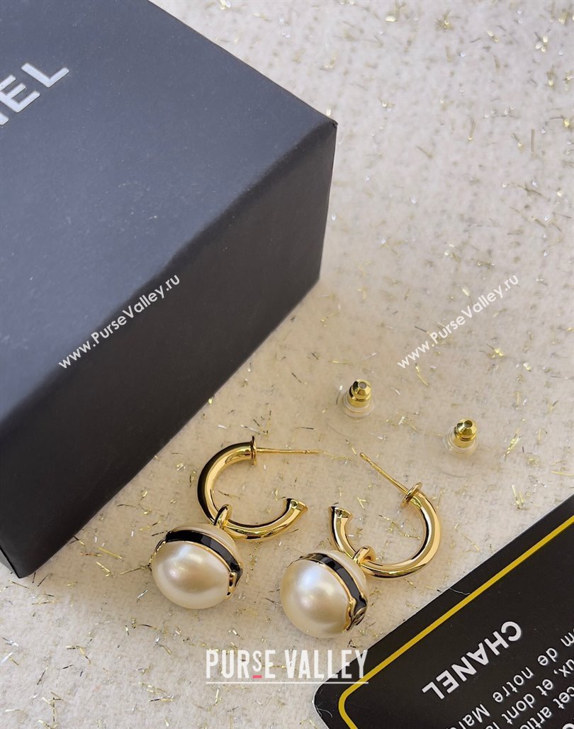 Chanel Pearl Short Earrings 2024 051138 (YF-240511038)