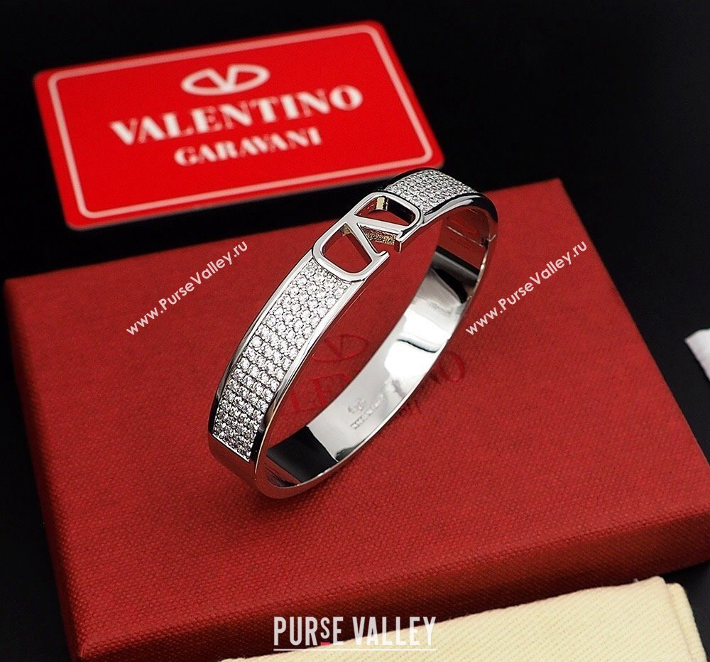 Valentino VLogo Bracelet with Strass 2024 0511 (YF-240511055)