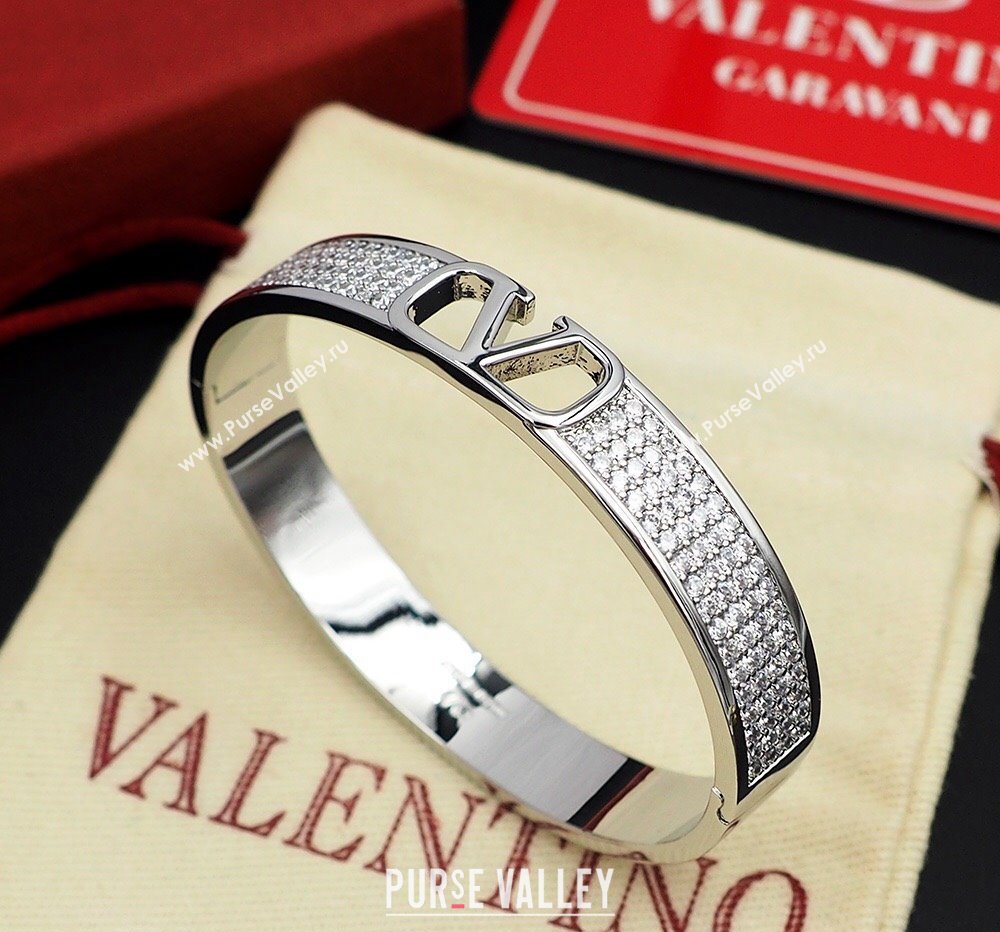 Valentino VLogo Bracelet with Strass 2024 0511 (YF-240511055)