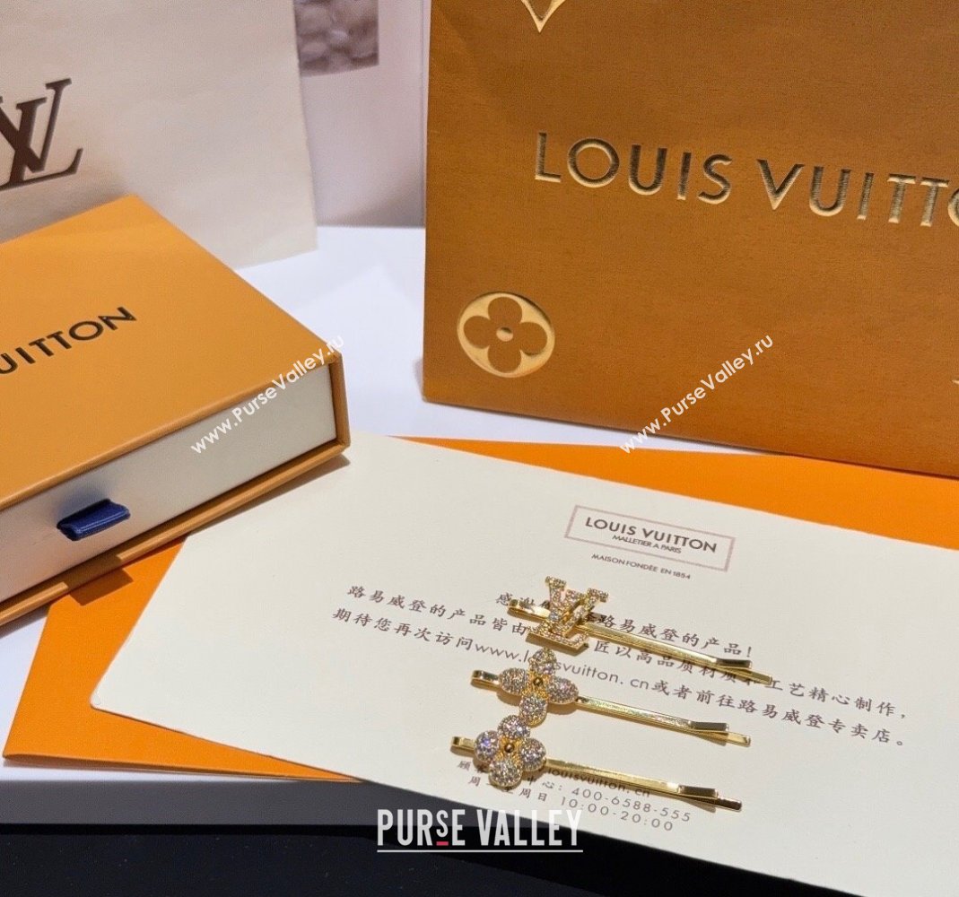 Louis Vuitton Louisa Hair Clip Set 2024 (YF-240510118)