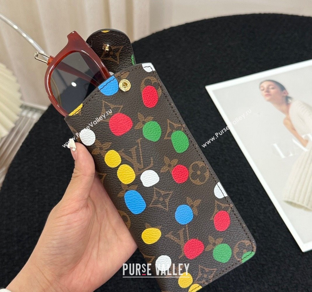 Louis Vuitton Woody LV Glass Pouch Monogram with Dots Painting 2024 0513 (HY-240513040)