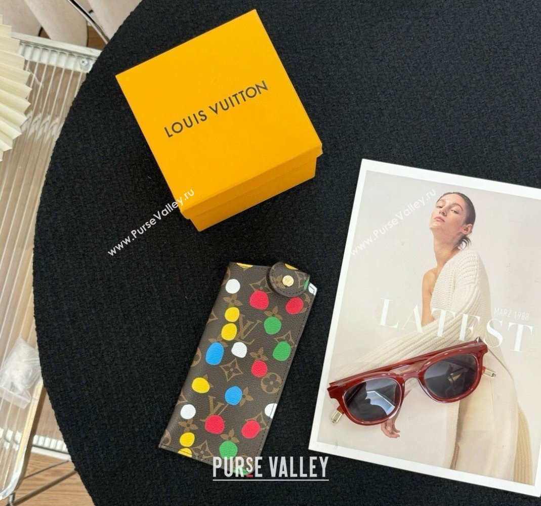 Louis Vuitton Woody LV Glass Pouch Monogram with Dots Painting 2024 0513 (HY-240513040)