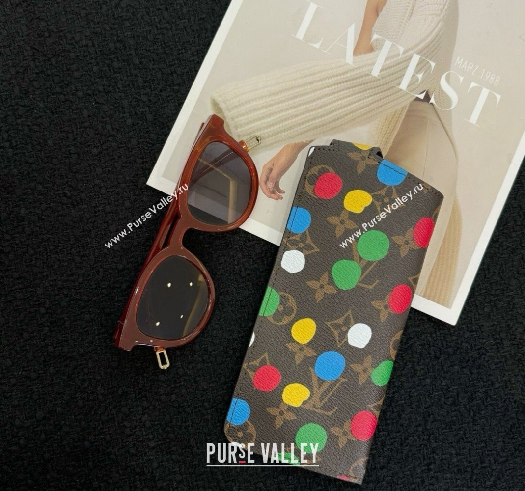 Louis Vuitton Woody LV Glass Pouch Monogram with Dots Painting 2024 0513 (HY-240513040)