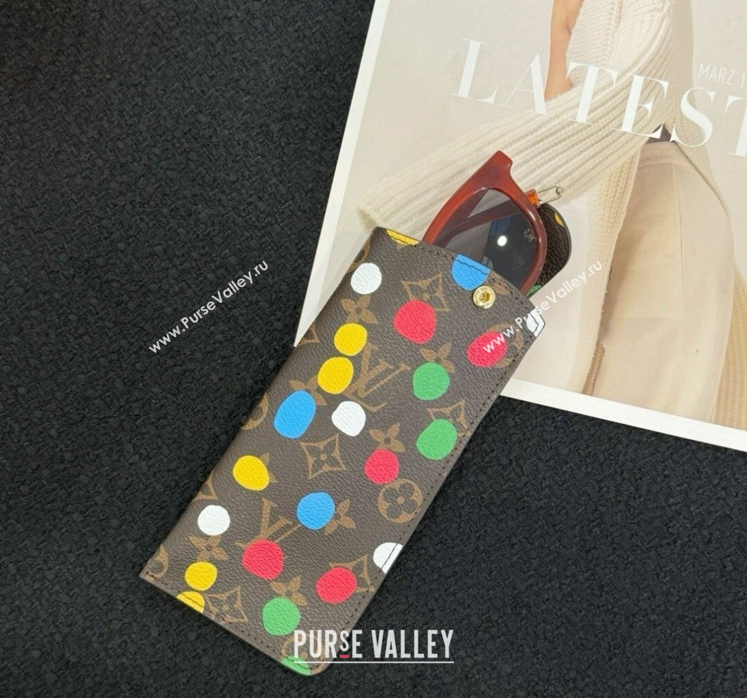 Louis Vuitton Woody LV Glass Pouch Monogram with Dots Painting 2024 0513 (HY-240513040)