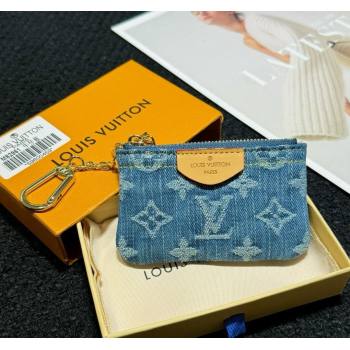 Louis Vuitton Blue Denim Key Pouch 2024 0513 (HY-240513044)
