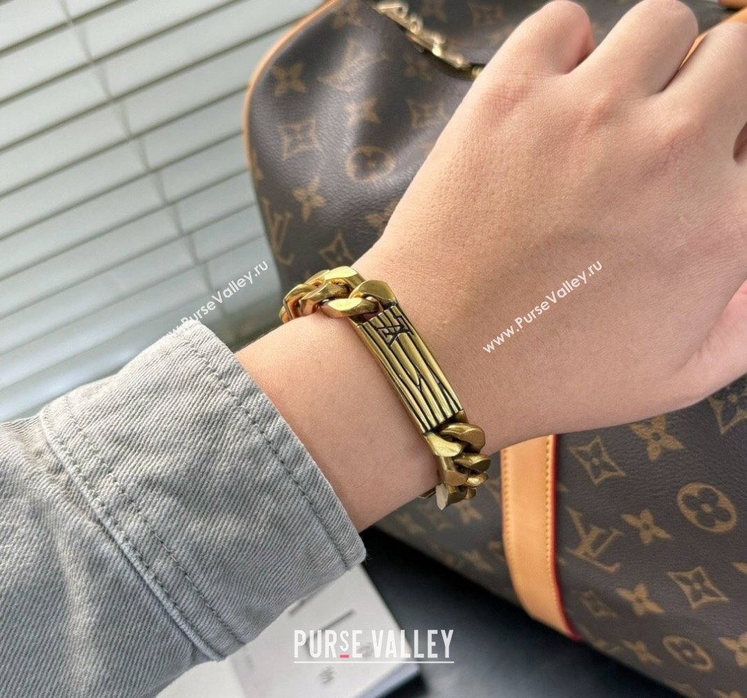 Louis Vuitton LV Epi Bracelet Silver/Gold 2024 M1225 (HY-240513022)