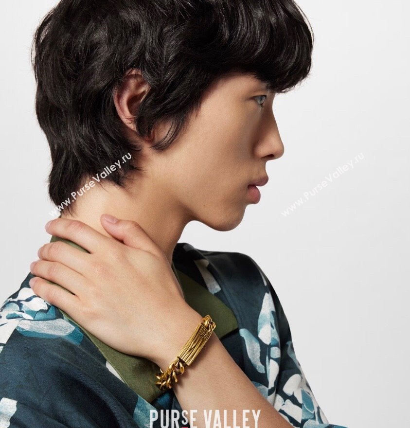 Louis Vuitton LV Epi Bracelet Silver/Gold 2024 M1225 (HY-240513022)