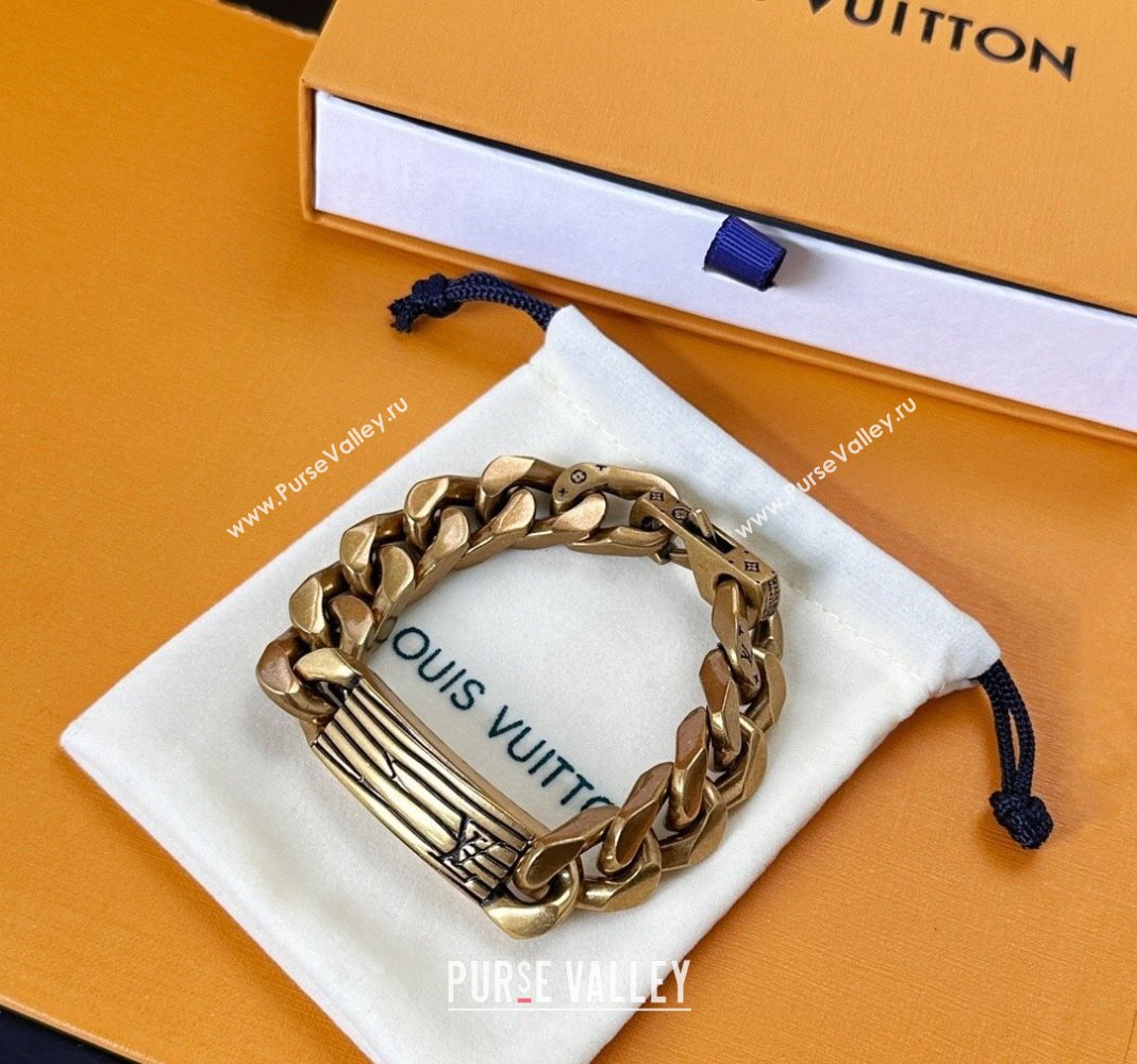 Louis Vuitton LV Epi Bracelet Silver/Gold 2024 M1225 (HY-240513022)