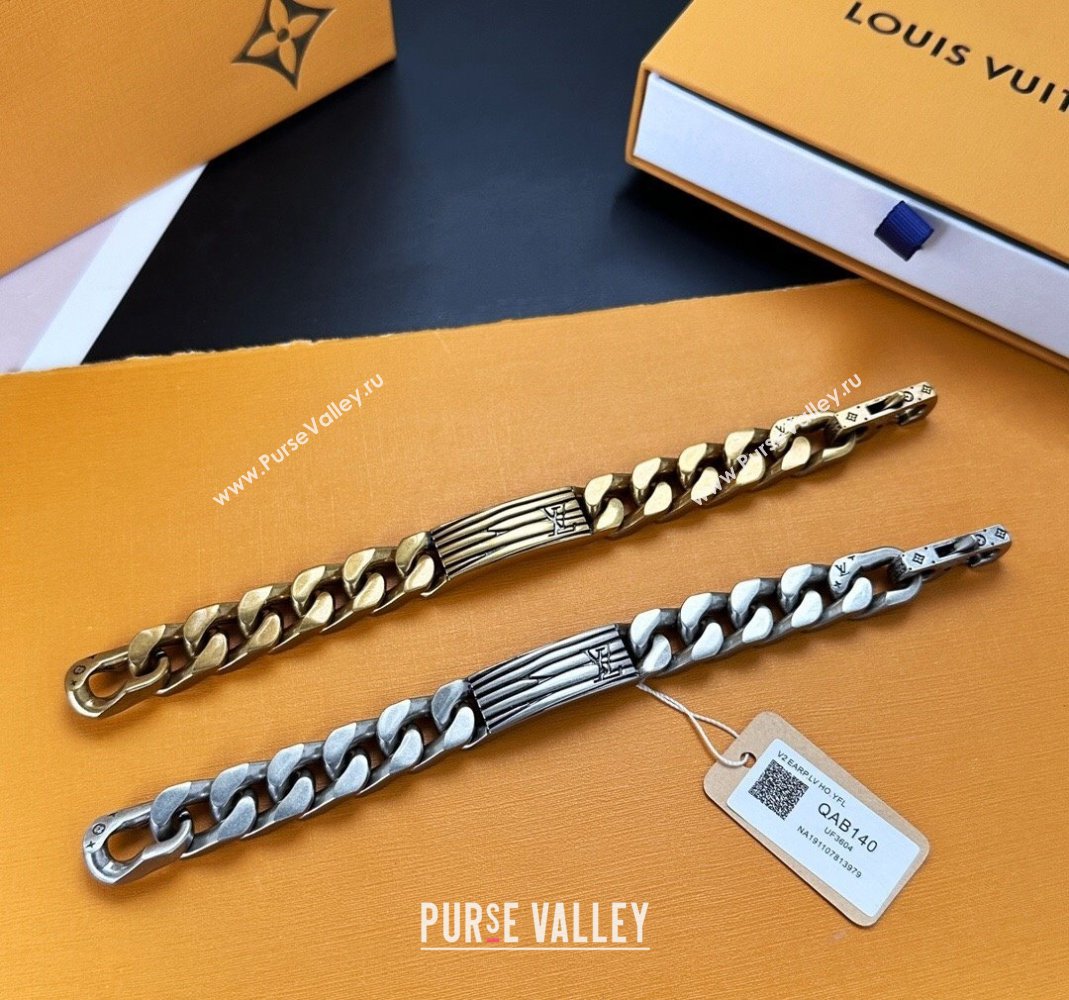Louis Vuitton LV Epi Bracelet Silver/Gold 2024 M1225 (HY-240513022)