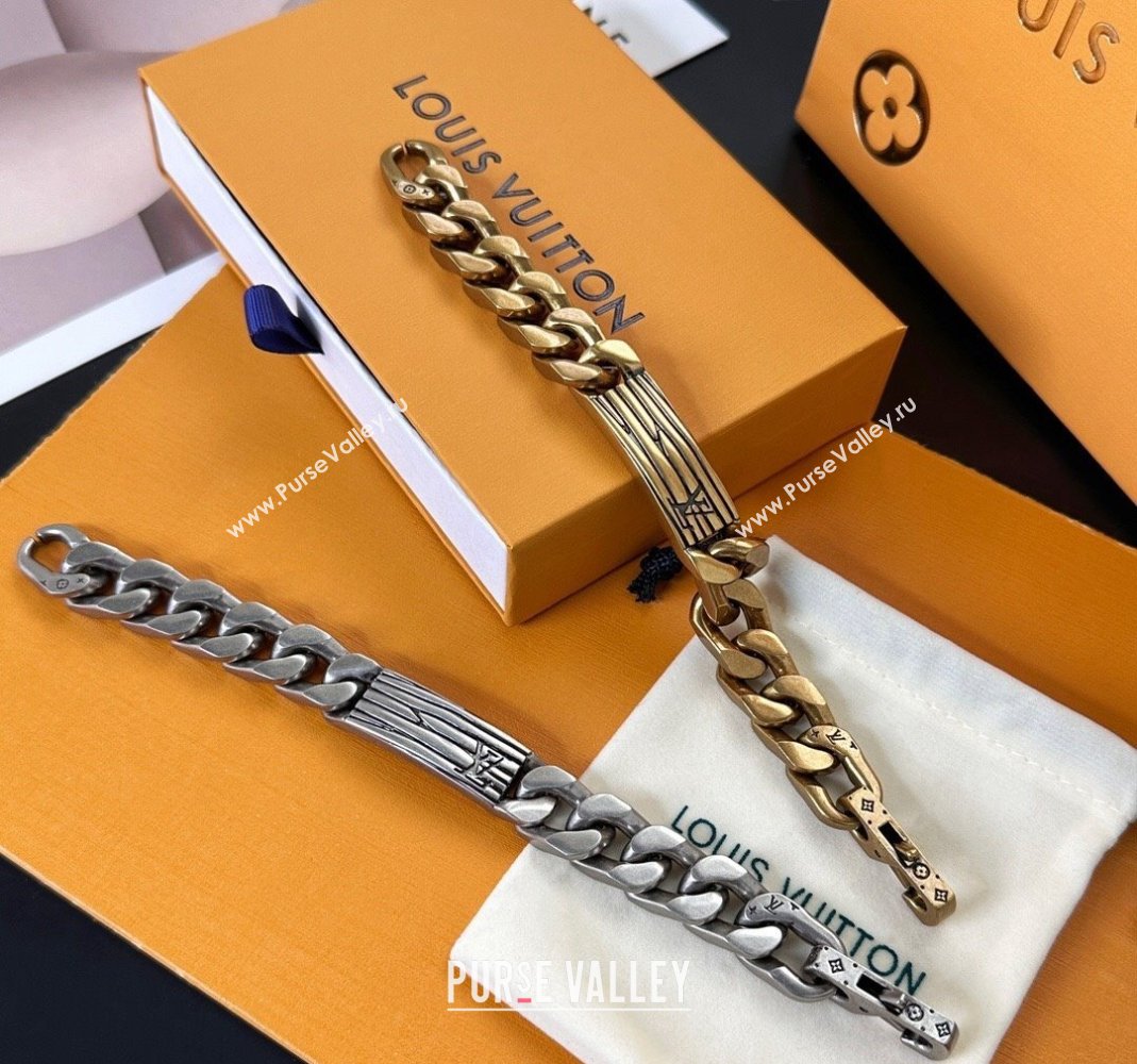 Louis Vuitton LV Epi Bracelet Silver/Gold 2024 M1225 (HY-240513022)