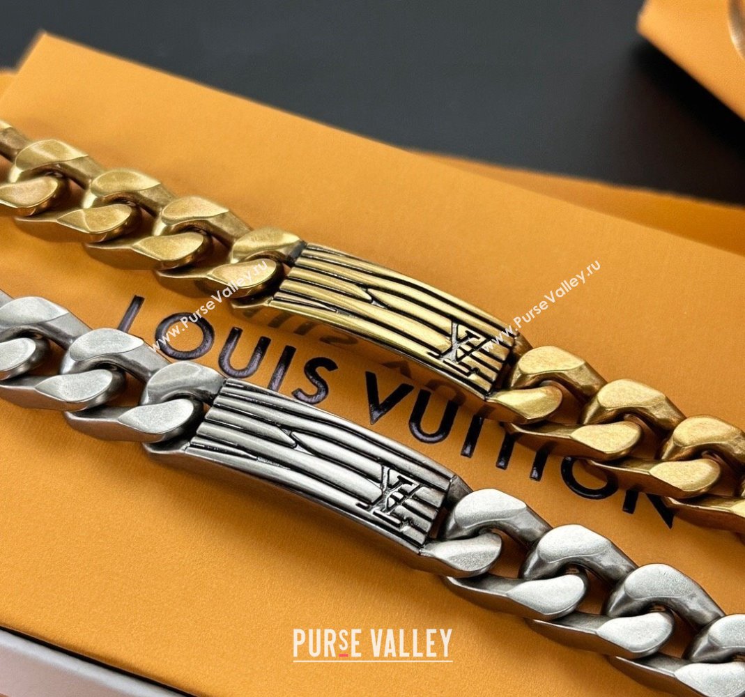 Louis Vuitton LV Epi Bracelet Silver/Gold 2024 M1225 (HY-240513022)