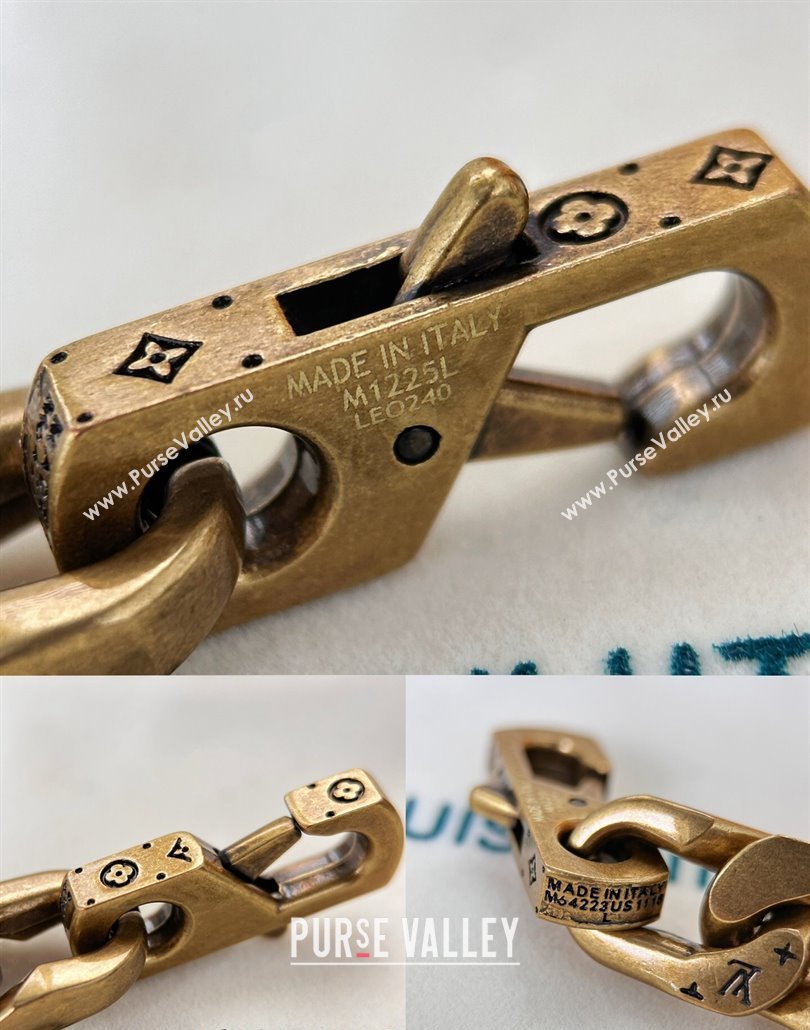 Louis Vuitton LV Epi Bracelet Silver/Gold 2024 M1225 (HY-240513022)