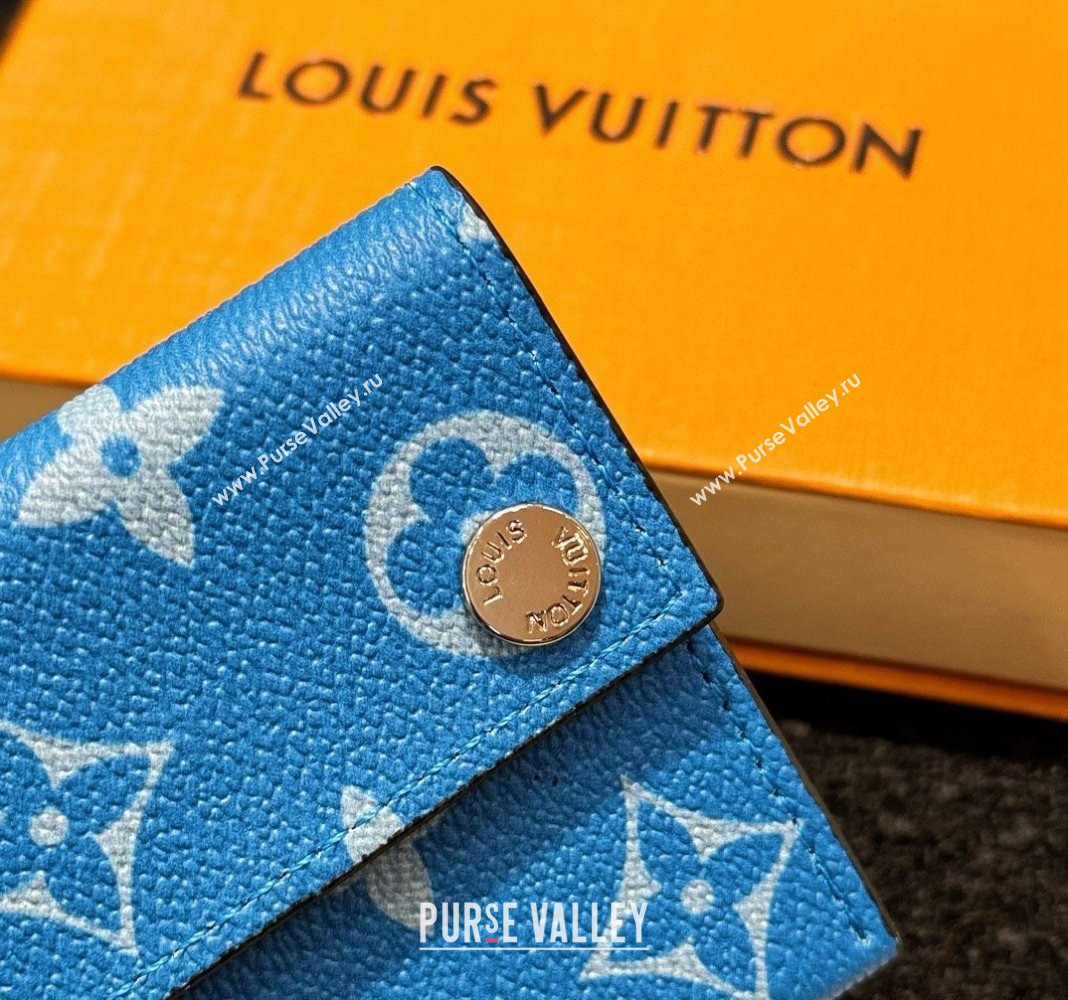 Louis Vuitton Card Holder Necklace Blue 2024 M83154 (HY-240513049)