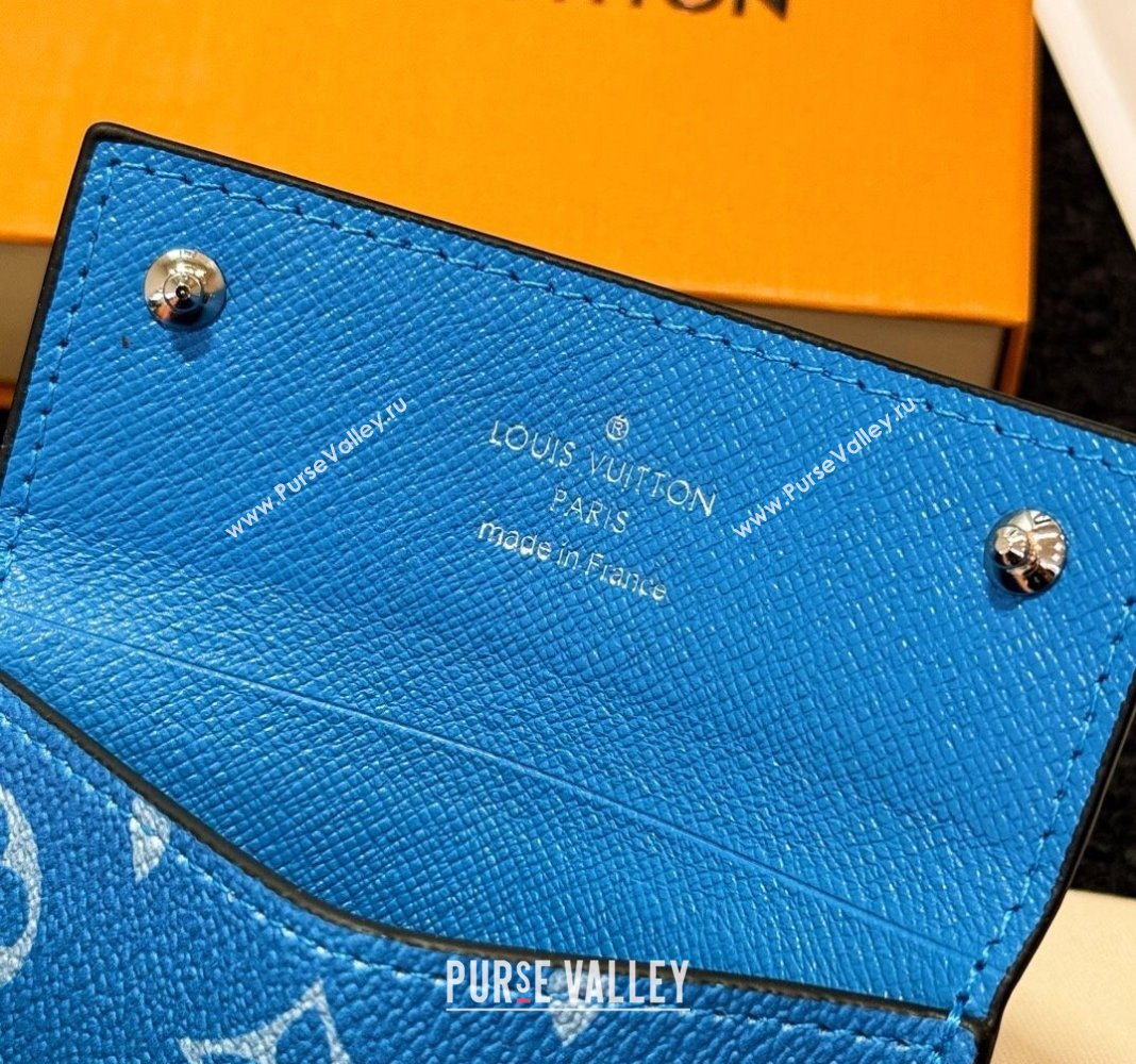 Louis Vuitton Card Holder Necklace Blue 2024 M83154 (HY-240513049)