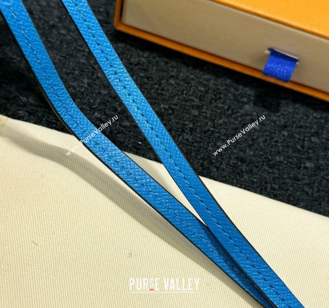 Louis Vuitton Card Holder Necklace Blue 2024 M83154 (HY-240513049)
