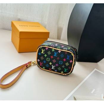Louis Vuitton Vanity Monogram Clutch Black/Multicolor 2024 0513 (HY-240513056)