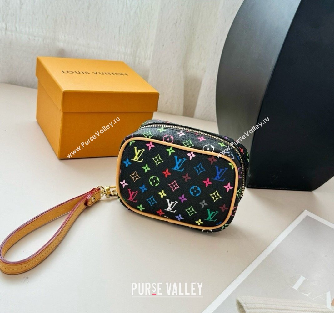 Louis Vuitton Vanity Monogram Clutch Black/Multicolor 2024 0513 (HY-240513056)