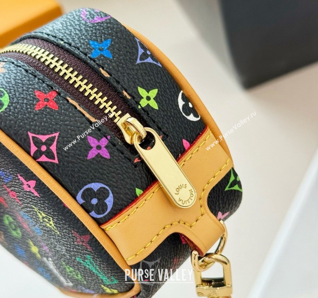 Louis Vuitton Vanity Monogram Clutch Black/Multicolor 2024 0513 (HY-240513056)