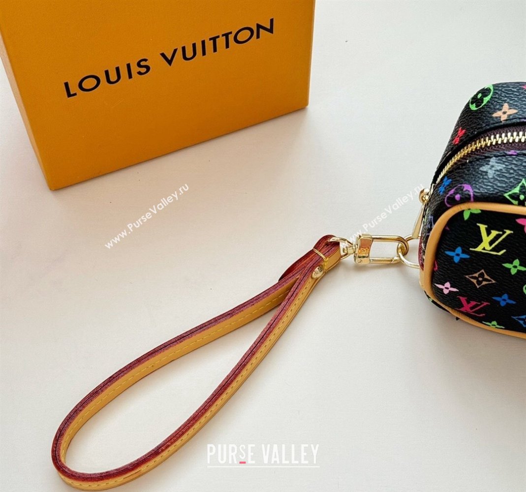 Louis Vuitton Vanity Monogram Clutch Black/Multicolor 2024 0513 (HY-240513056)