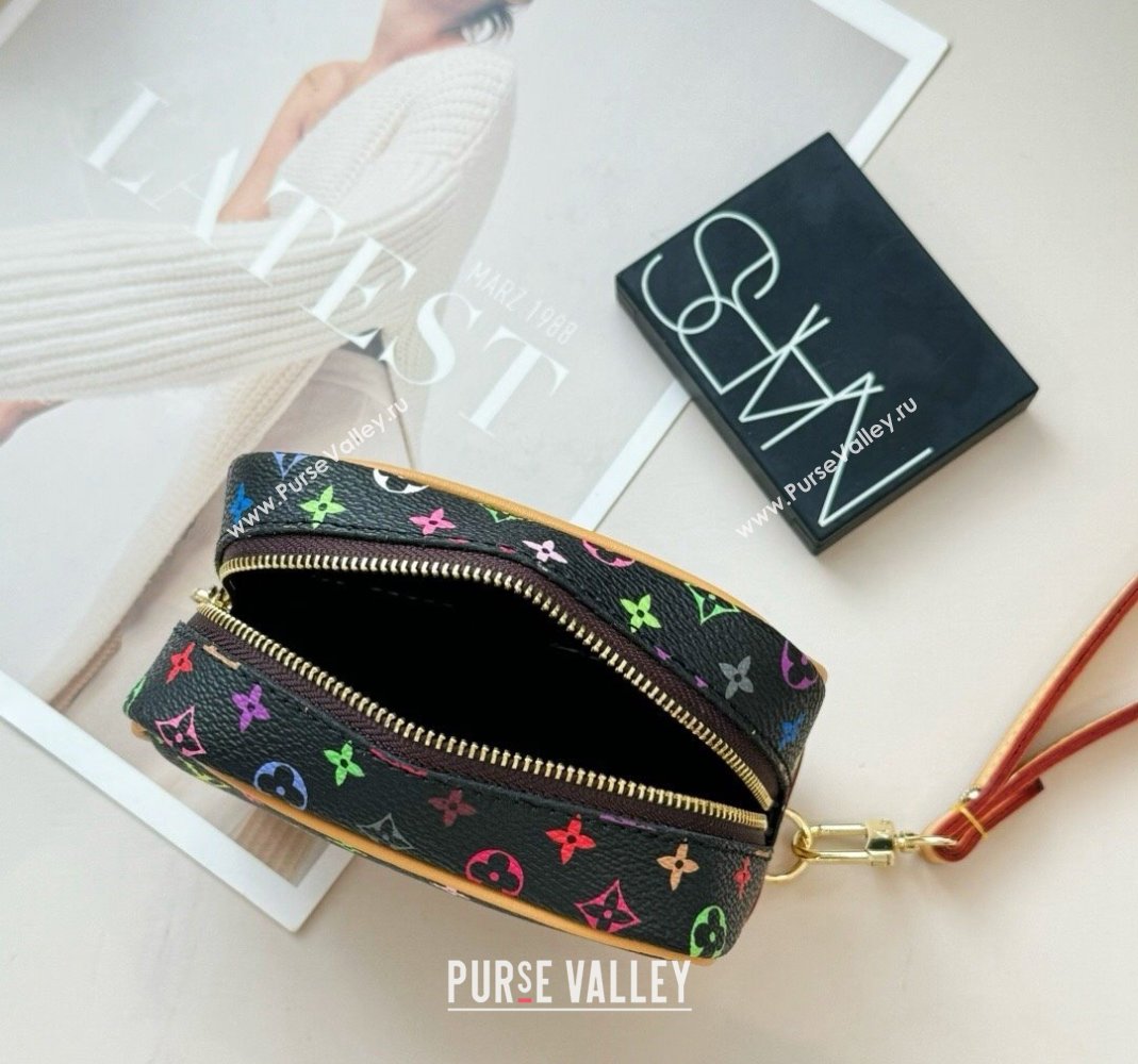 Louis Vuitton Vanity Monogram Clutch Black/Multicolor 2024 0513 (HY-240513056)