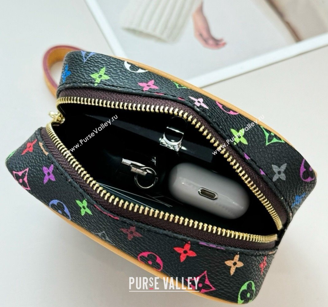 Louis Vuitton Vanity Monogram Clutch Black/Multicolor 2024 0513 (HY-240513056)