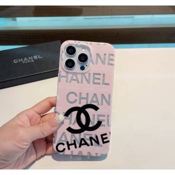Chanel iPhone Case Light Pink 2024 0513 (A-240513091)