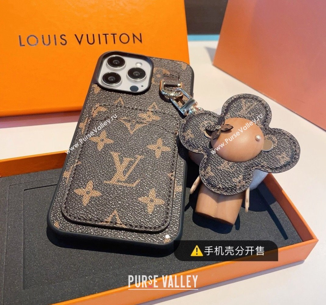 Louis Vuitton Vivienne Bag Charm and Key Holder Brown Monogram 2024 0513 (A-240513077)