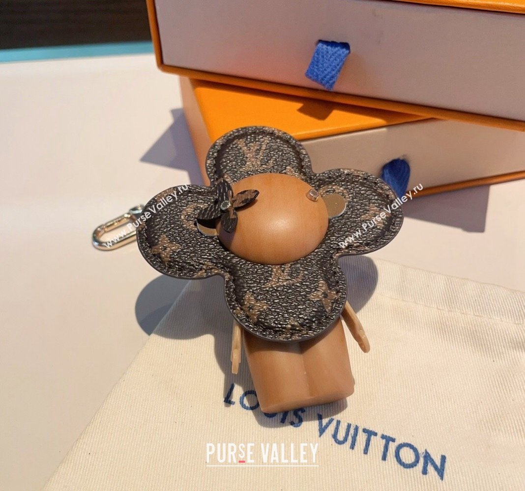 Louis Vuitton Vivienne Bag Charm and Key Holder Brown Monogram 2024 0513 (A-240513077)